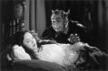 In medieval European folklore, the incubus is a male demon (or evil spirit) who visits women in their sleep to lie with them in ghostly sexual intercourse. The woman who falls victim to an incubus will not awaken, although may experience it in a dream. Should she get pregnant the child will grow inside her as any normal child, except that it will possess supernatural capabilities. Usually the child grows into a person of evil intent or a powerful wizard. Legend has it that the magician Merlin was the result of the union of an incubus and a nun. A succubus is the female variety, and she concentrates herself on men. According to one legend, the incubus and the succubus were fallen angels.