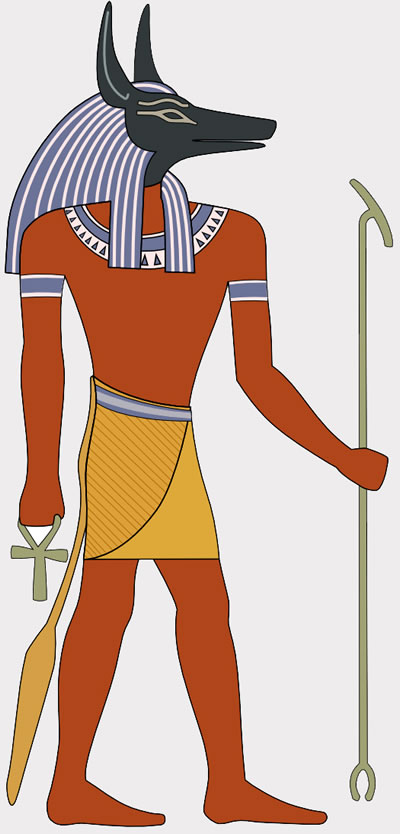 Ancient Egyptians seeking the meaning of dreams were inspired by the god Anubis